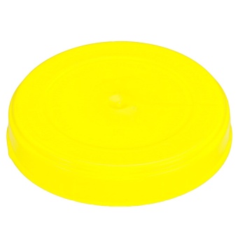 фото Крышка для консервирования пластиковая винтовая d82 Твист желтая III-82 V